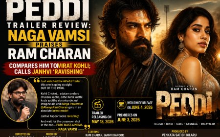 Peddi Trailer Review: Naga Vamsi Praises Ram Charan