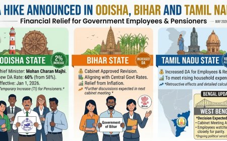 DA Hike Announced in Odisha, Bihar and Tamil Nadu