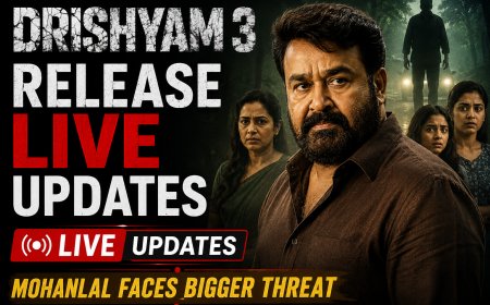 Drishyam 3 Release Live Updates: Mohanlal Faces Bigger Threat