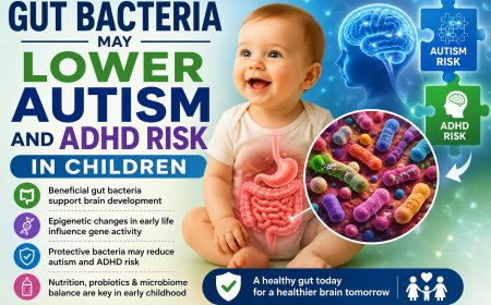 Gut Bacteria May Lower Autism and ADHD Risk in Children