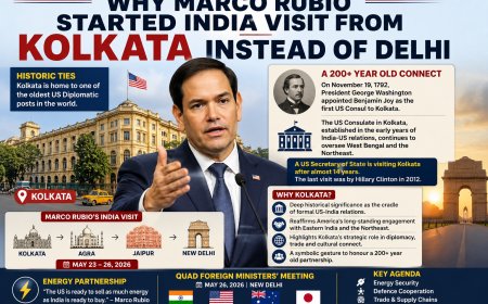 Why Marco Rubio Started India Visit From Kolkata Instead of Delhi