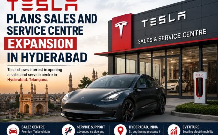 Tesla Plans Sales and Service Centre Expansion in Hyderabad
