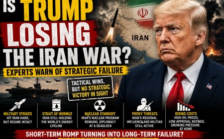 Is Trump Losing the Iran War? Experts Warn of Strategic Failure