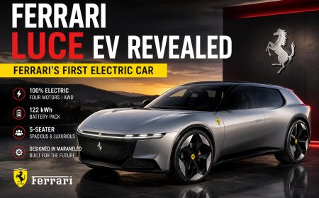 Ferrari Luce EV Revealed – Ferrari’s First Electric Car