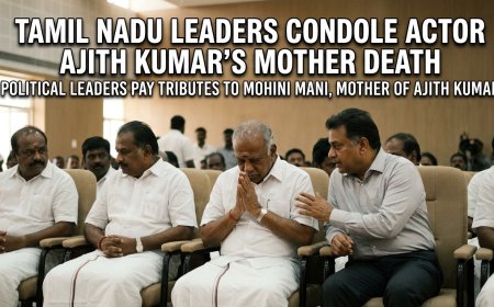Tamil Nadu Leaders Condole the Death of Actor Ajith Kumar’s Mother