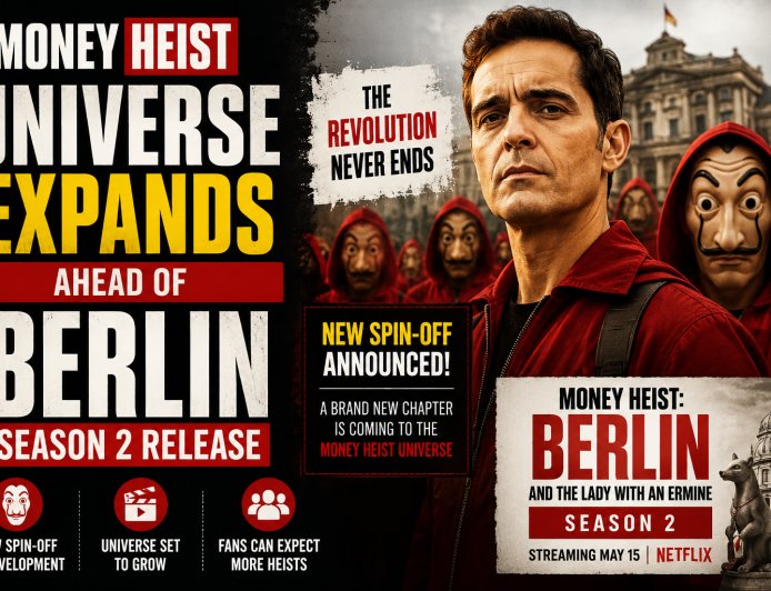 Money Heist Universe Expands Ahead of Berlin Season 2 Release
