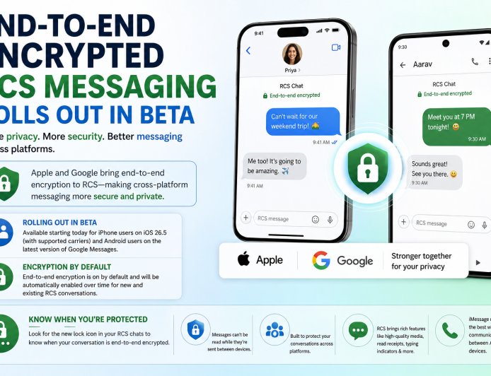 End-to-End Encrypted RCS Messaging Rolls Out in Beta