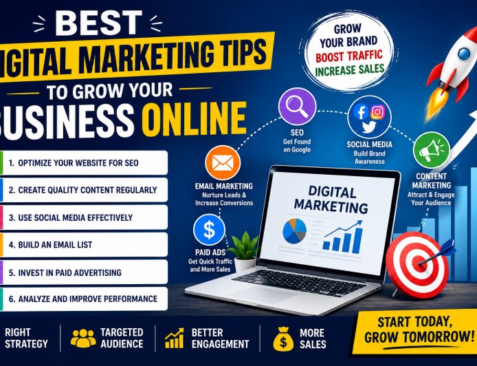 Best Digital Marketing Tips to Grow Your Business Online