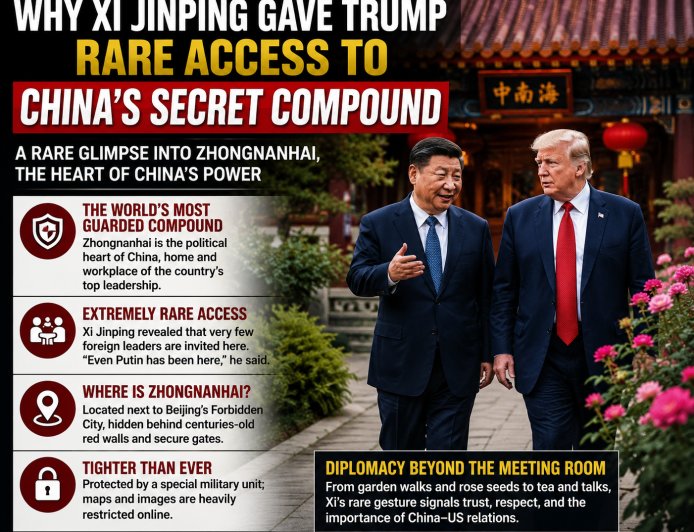 Why Xi Jinping Gave Trump Rare Access to China’s Secret Compound