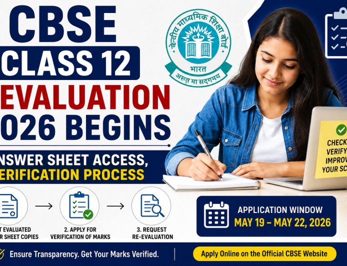 CBSE Class 12 Revaluation 2026 Begins: Answer Sheet Access, Verification Process