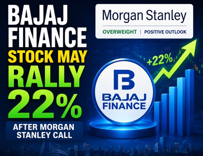 Bajaj Finance Stock May Rally 22% After Morgan Stanley Call