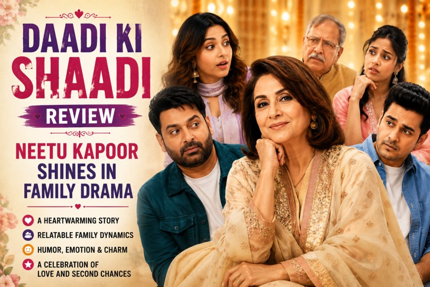 Daadi Ki Shaadi Review: Neetu Kapoor Shines in Family Drama