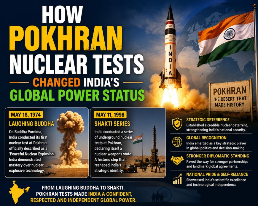How Pokhran Nuclear Tests Changed India’s Global Power Status
