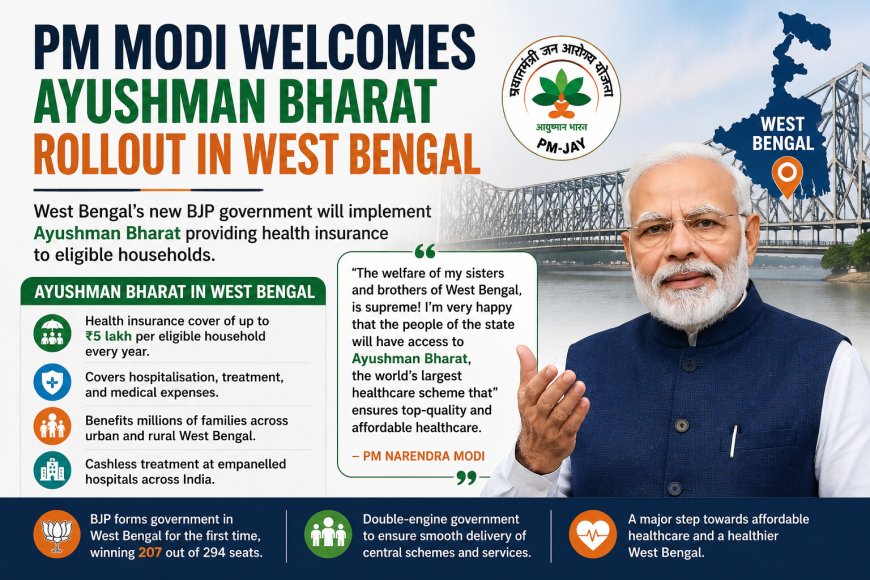 PM Modi Welcomes Ayushman Bharat Rollout in West Bengal
