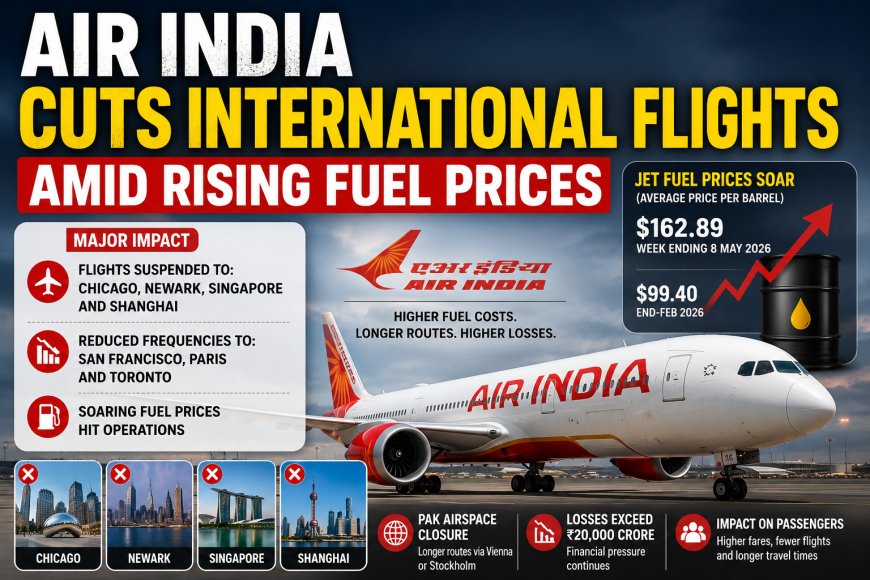 Air India Cuts International Flights Amid Rising Fuel Prices