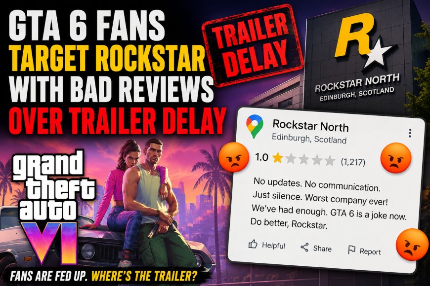 GTA 6 Fans Target Rockstar With Bad Reviews Over Trailer Delay