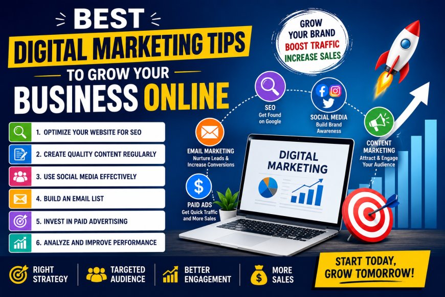 Best Digital Marketing Tips to Grow Your Business Online