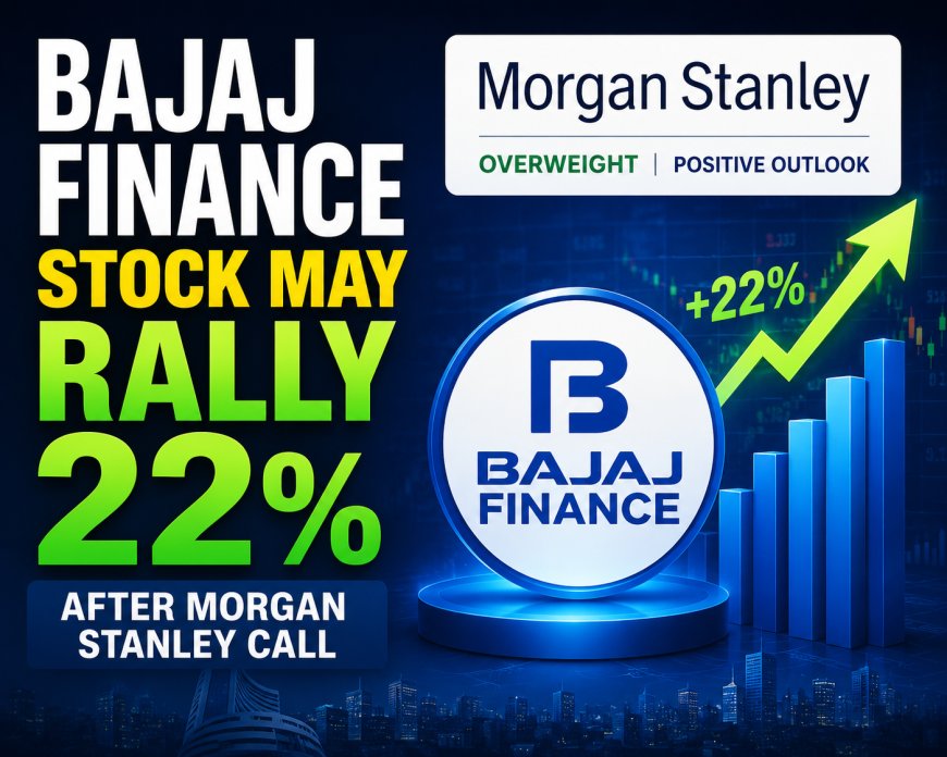 Bajaj Finance Stock May Rally 22% After Morgan Stanley Call