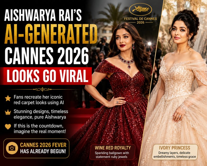 Aishwarya Rai’s AI-Generated Cannes 2026 Looks Go Viral