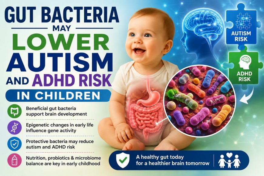 Gut Bacteria May Lower Autism and ADHD Risk in Children