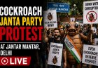 Cockroach Janta Party Protest LIVE at Jantar Mantar, Delhi