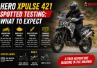 Hero Xpulse 421 Spotted Testing: What to Expect