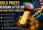 Gold Prices Rebound After Dip on Iran Peace Progress