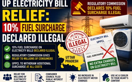 UP Electricity Bill Relief: 10% Fuel Surcharge Declared Illegal