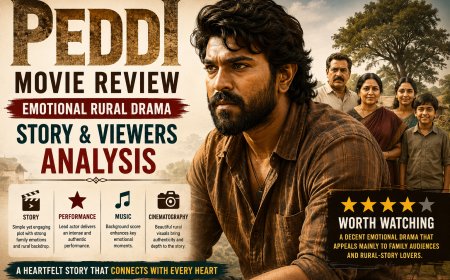 Peddi Movie Review Emotional Rural Drama Story & Viewers Analysis