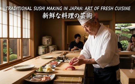 Traditional Sushi Making in Japan: Art of Fresh Cuisine