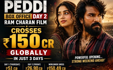 Peddi Box Office Day 2: Ram Charan Film Crosses ₹150 Cr Globally
