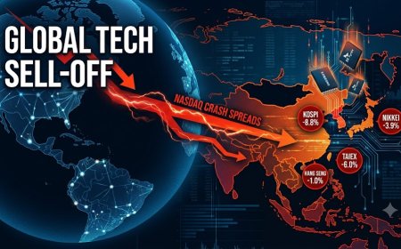 Global Tech Sell-Off Hits Asia as Nasdaq Crash Spreads