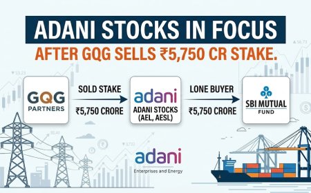 Adani Stocks in Focus After GQG Sells ₹5,750 Cr Stake