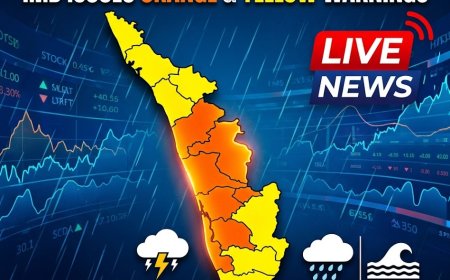 Kerala Heavy Rain Alert: IMD Issues Orange & Yellow Warnings