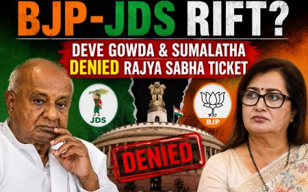 BJP-JDS Rift? Deve Gowda & Sumalatha Denied Rajya Sabha Ticket