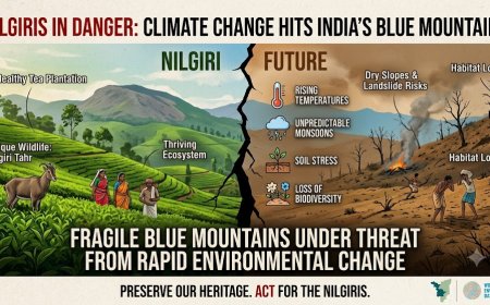 Nilgiris in Danger: Climate Change Hits India’s Blue Mountains