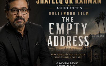 Shafeeq ur Rahman Announces Hollywood Film The Empty Address