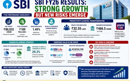 SBI FY26 Results: Strong Growth but New Risks Emerge