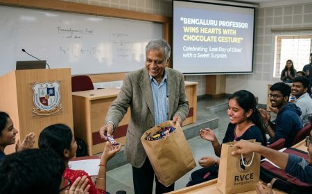 Bengaluru Professor Wins Hearts with Chocolate Gesture