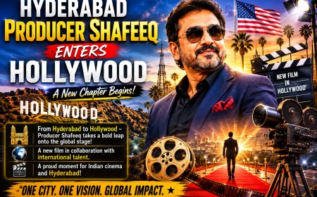 Hyderabad Producer Shafeeq Enters Hollywood with New Film