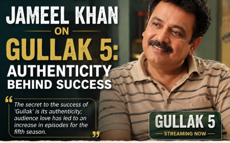 Jameel Khan on Gullak 5: Authenticity Behind Success