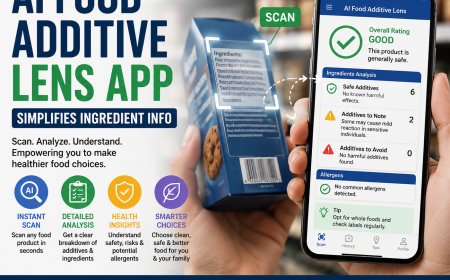 AI Food Additive Lens App Simplifies Ingredient Info