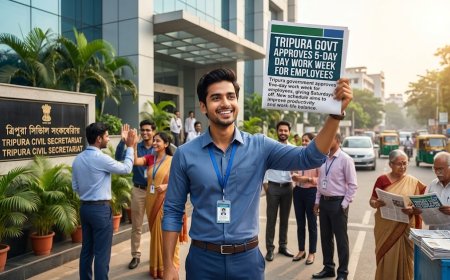 Tripura Govt Approves 5-Day Work Week for Employees