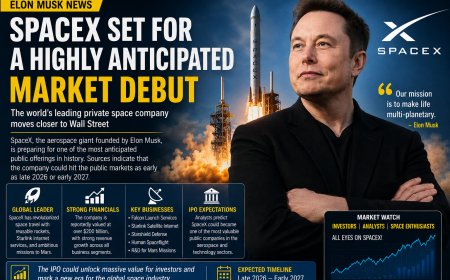 SpaceX IPO Buzz: Elon Musk’s Firm Set for Market Debut
