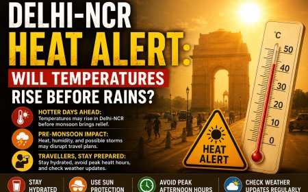 Delhi-NCR Heat Alert: Will Temperatures Rise Before Rains?