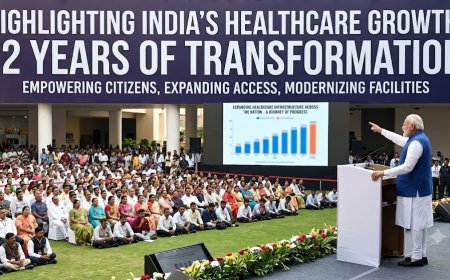PM Modi Highlights India’s Healthcare Growth Over 12 Years