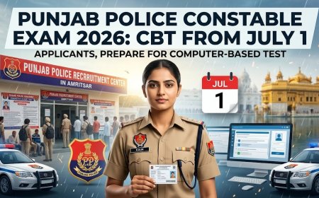 Punjab Police Constable Exam 2026: CBT From July 1