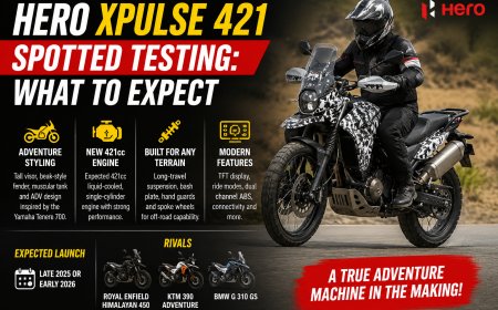 Hero Xpulse 421 Spotted Testing: What to Expect