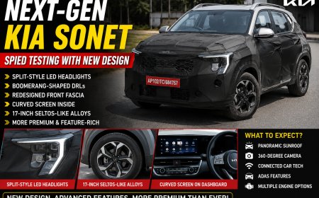 Next-Gen Kia Sonet Spied Testing With New Design