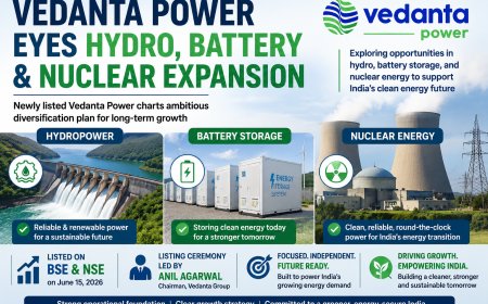 Vedanta Power Eyes Hydro, Battery & Nuclear Expansion
